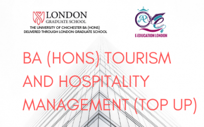 BA (Hons) Tourism and Hospitality Management (Top Up)